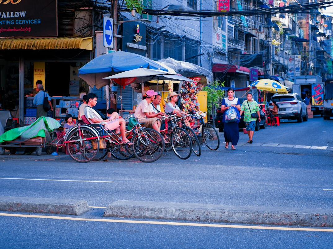 group of city residents